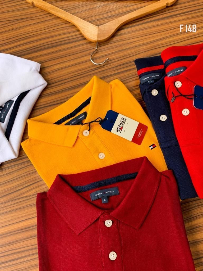 TOMMY PLAIN POLO-64PCS