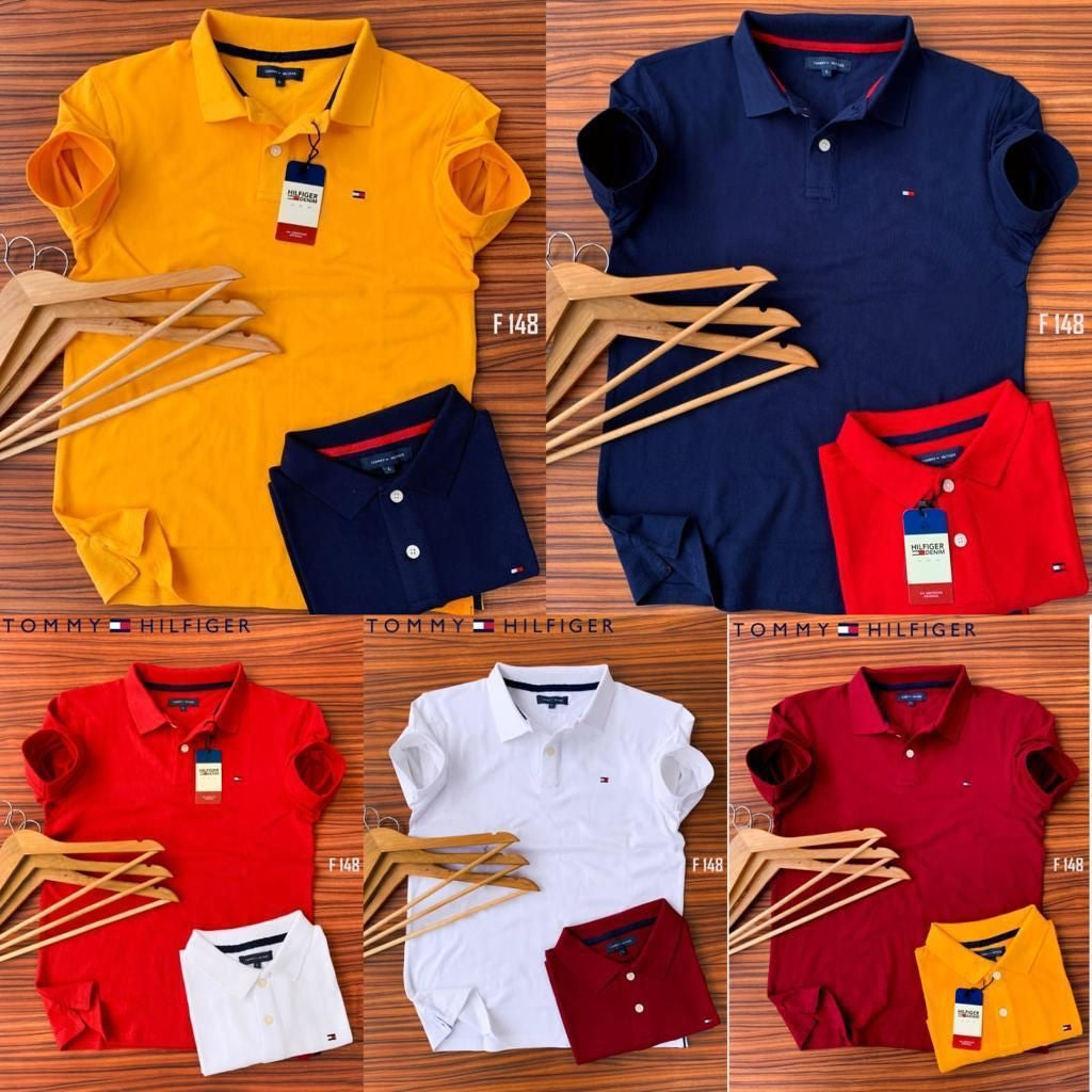 TOMMY PLAIN POLO-64PCS