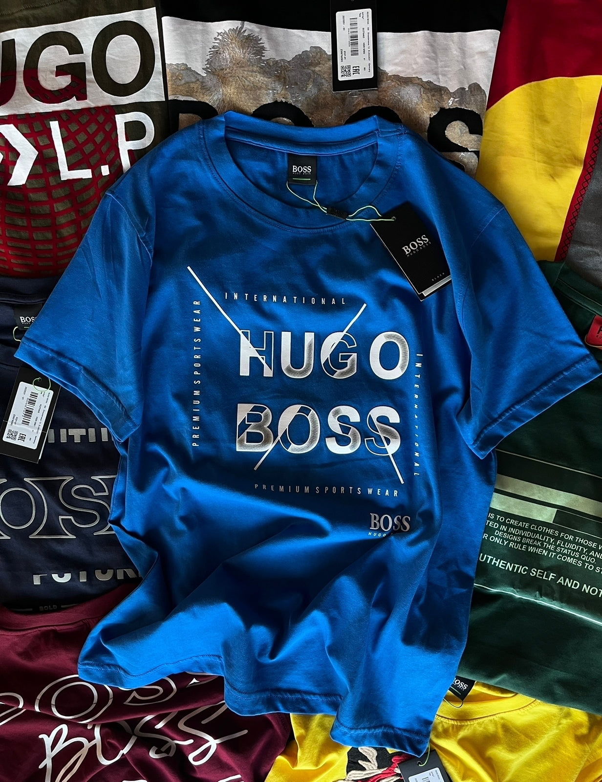 HUGO BOSS ROUND NACK T-SHIRT-70PCS