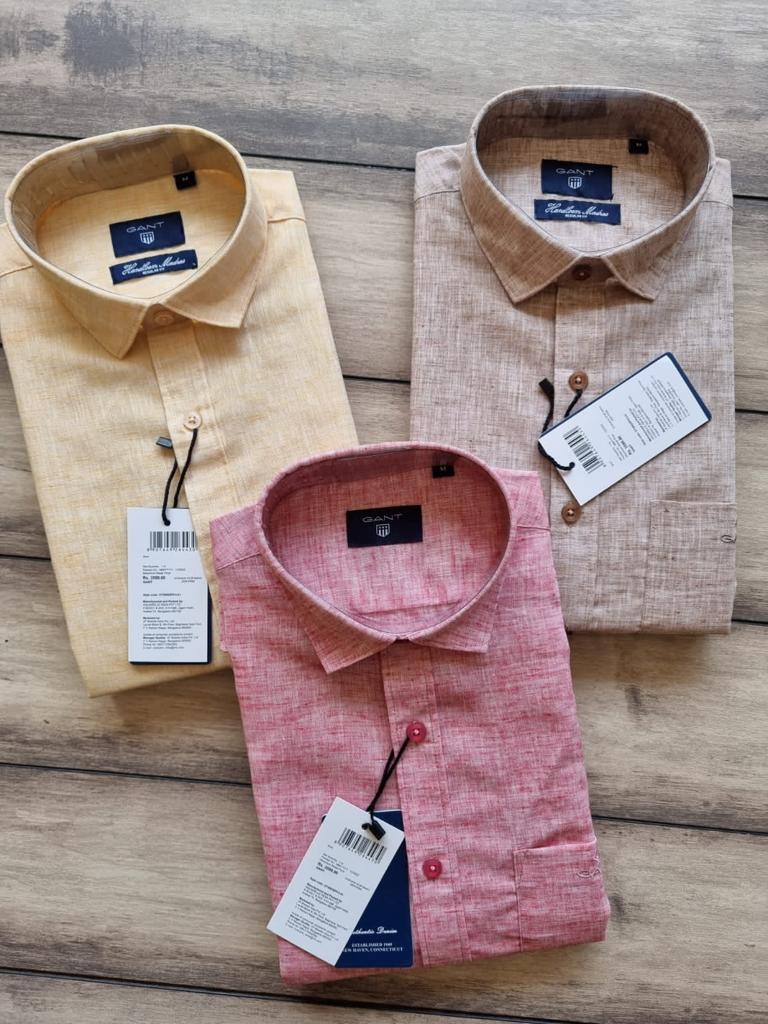 GANT COTTON LENIN SHIRT-48PCS
