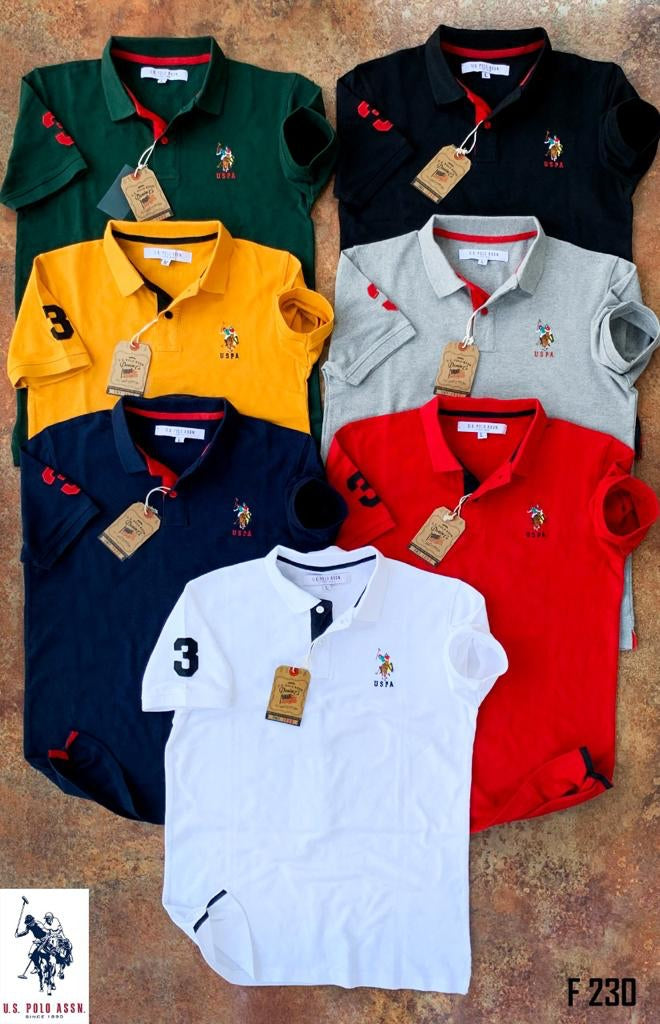 US POLO ASSIGN.POLO NACK T-SHIRT-45PCS