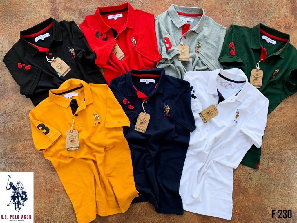 US POLO ASSIGN.POLO NACK T-SHIRT-45PCS