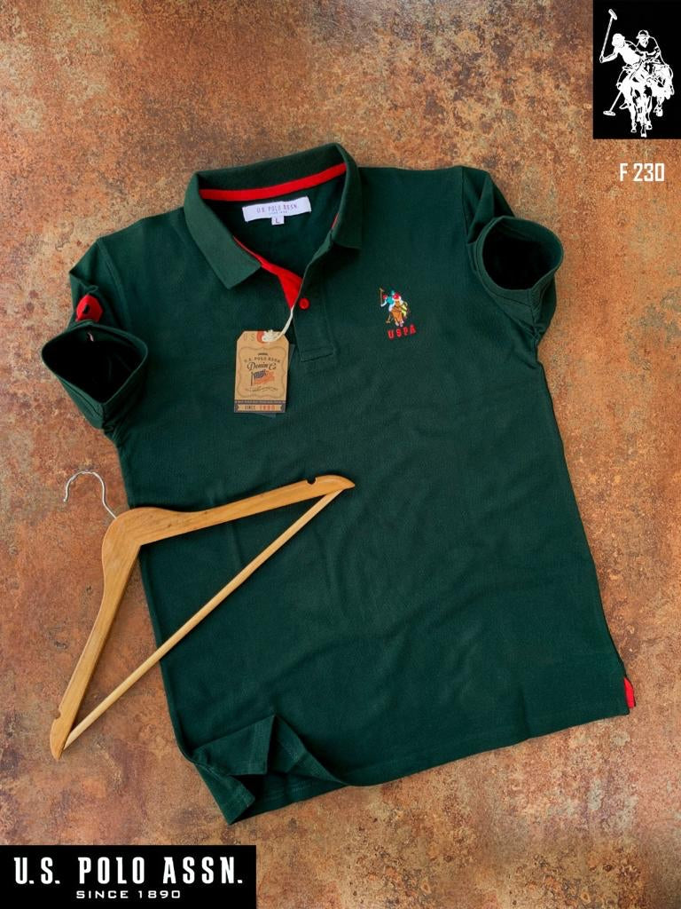 US POLO ASSIGN.POLO NACK T-SHIRT-45PCS