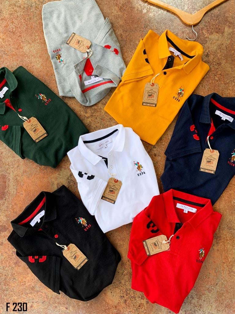 US POLO ASSIGN.POLO NACK T-SHIRT-45PCS