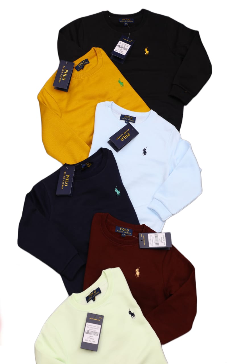 RALPH LAUREN BUBBLE LAYCRA SWEATSHIRT-68 PCS