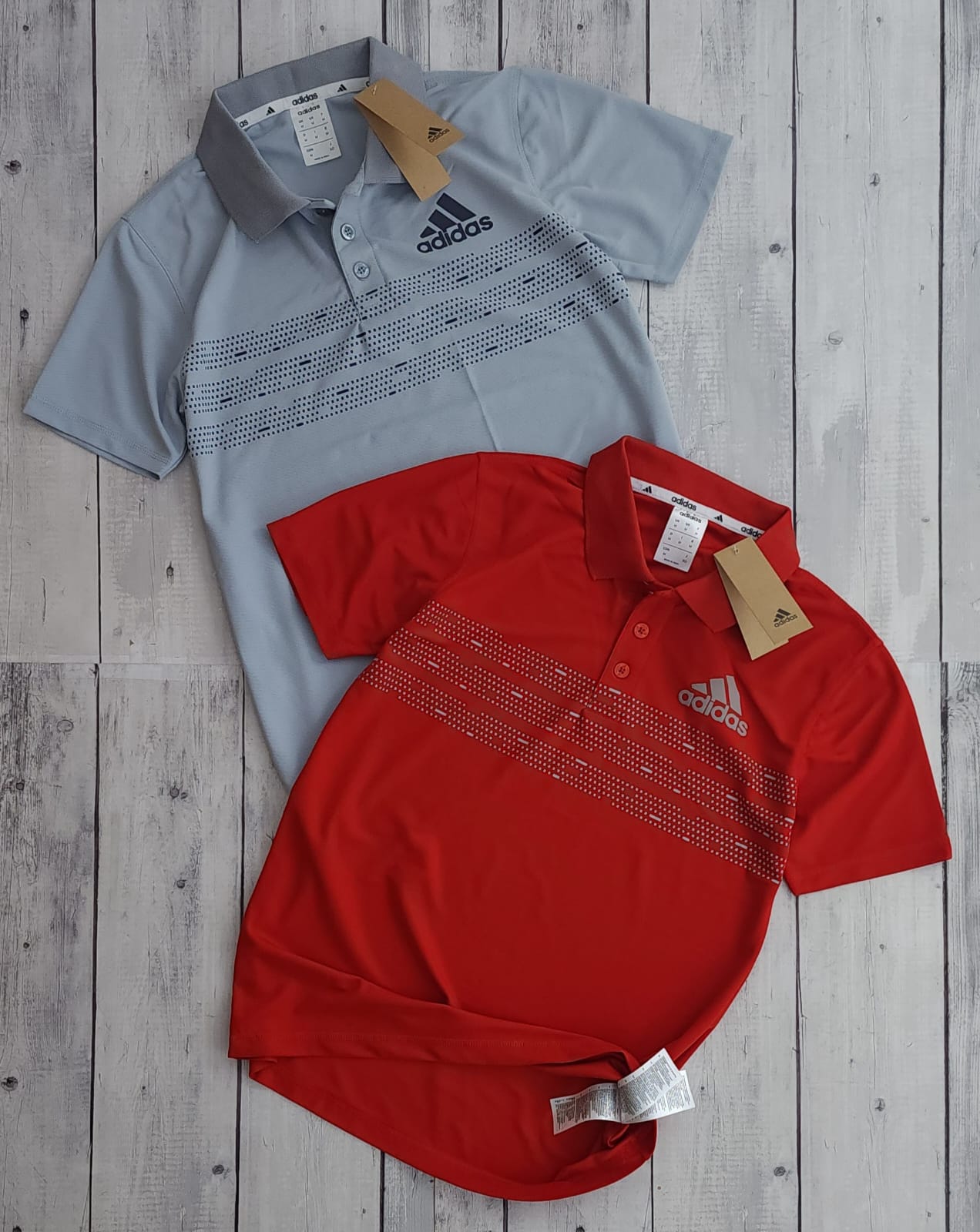 ADIDAS 10 A QUALITY DRY FIT POLO NACK T-SHIRT-85PCS