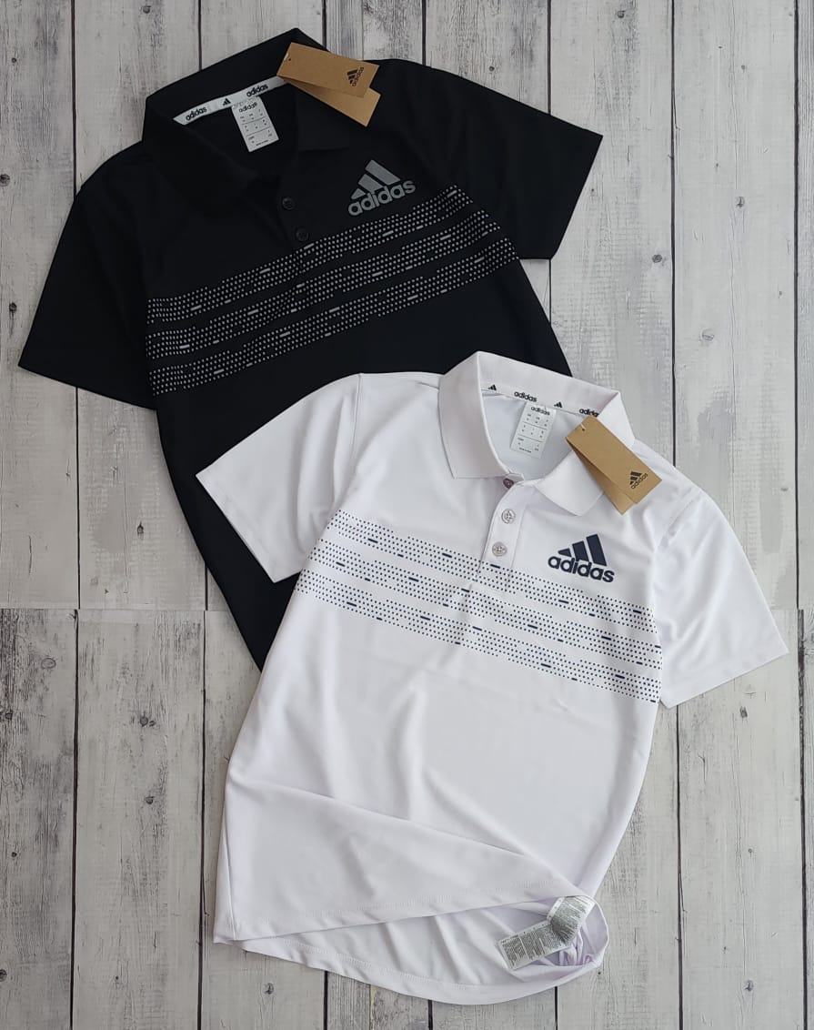 ADIDAS 10 A QUALITY DRY FIT POLO NACK T-SHIRT-85PCS