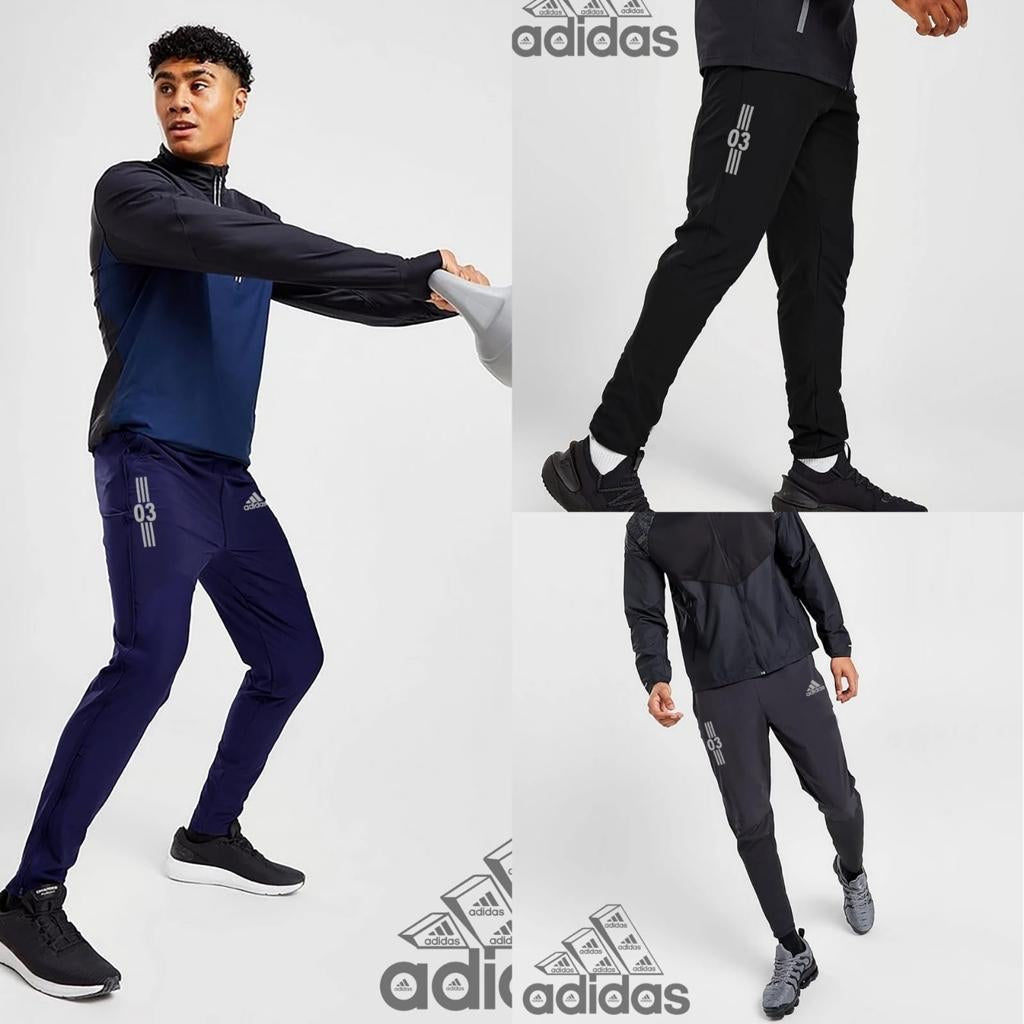 ADIDAS SPORTSWEAR DRY FIT WITHOUT CUF TRACK PANT-60PCS