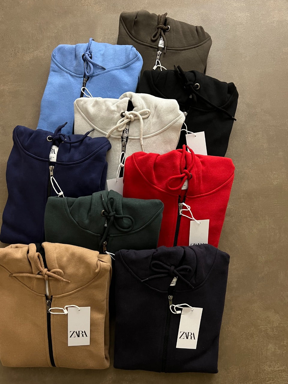 ZARAMAN WINTER HOODIE-68PCS