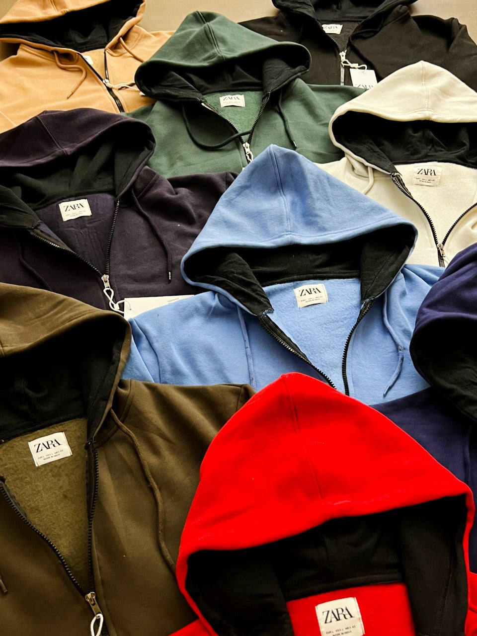 ZARAMAN WINTER HOODIE-68PCS