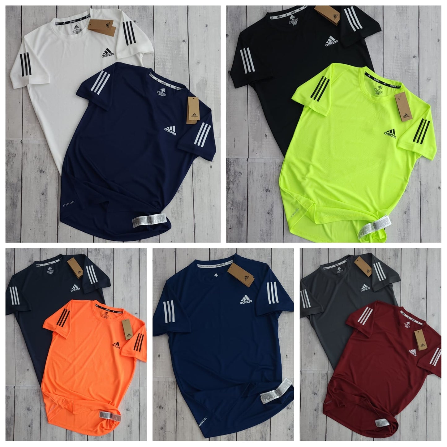 ADIDAS DRI-FIT TEES-80PCS