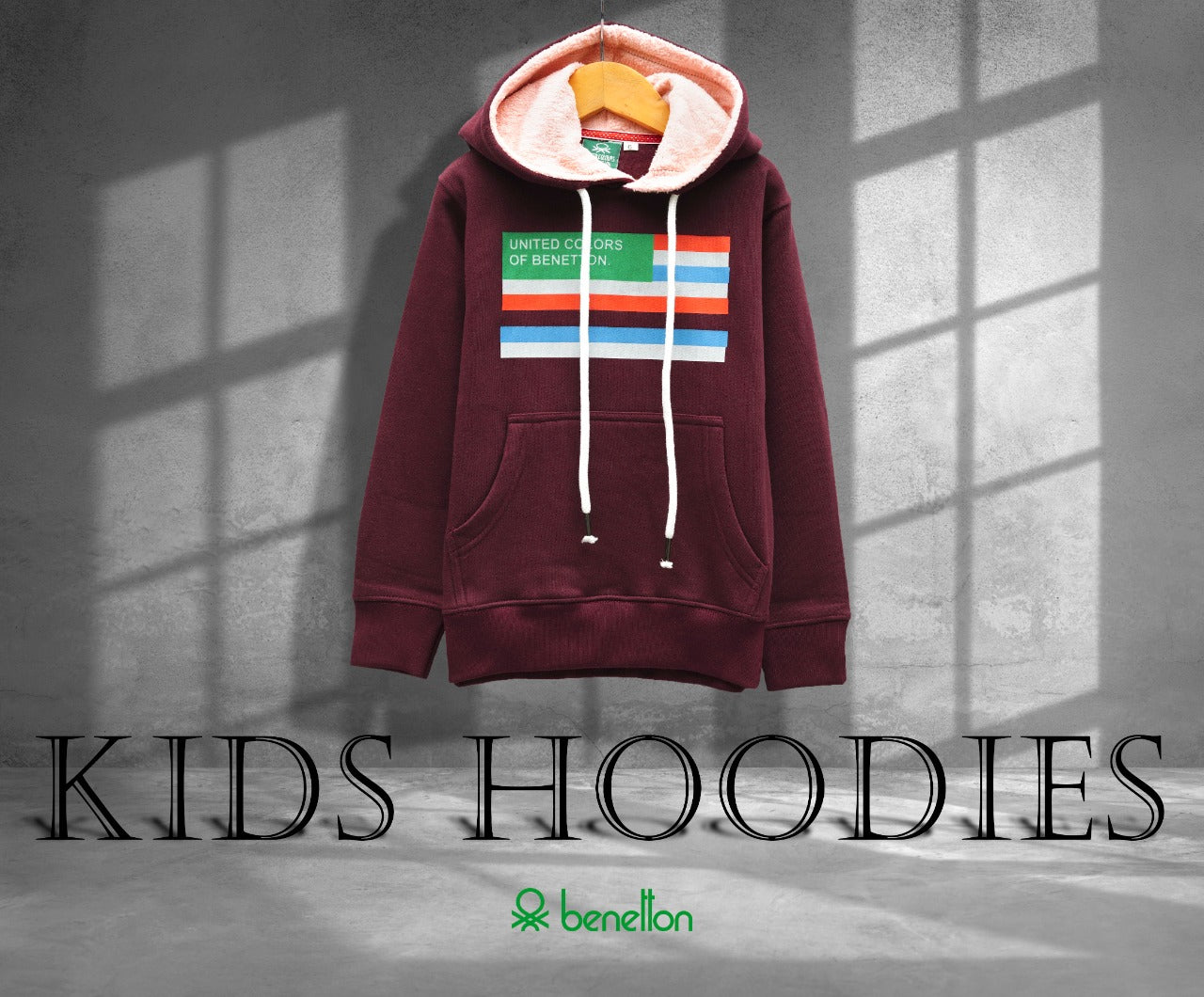 KIDS MULTY BRANDED HOODIE -65 PCS