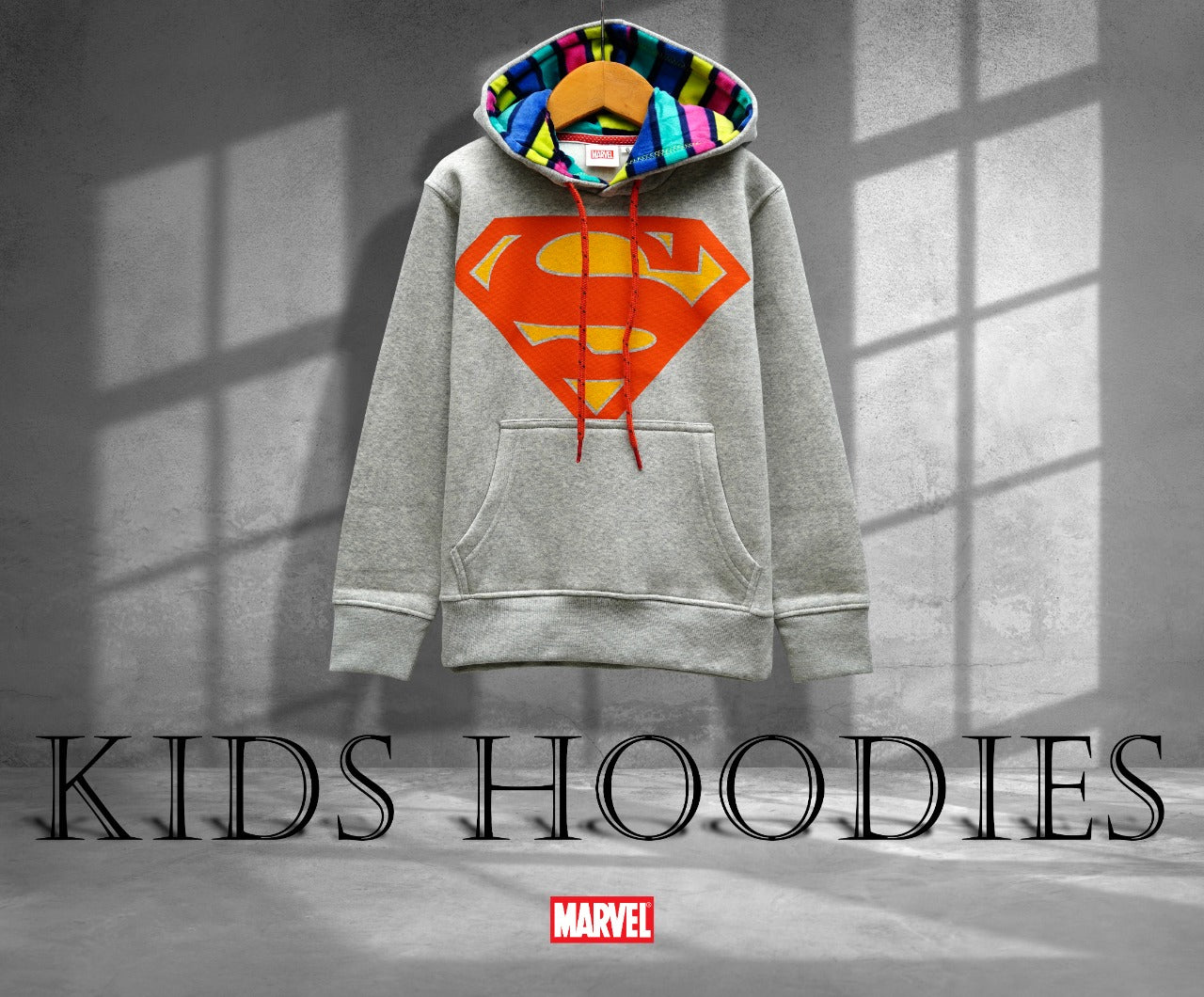 KIDS MULTY BRANDED HOODIE -65 PCS