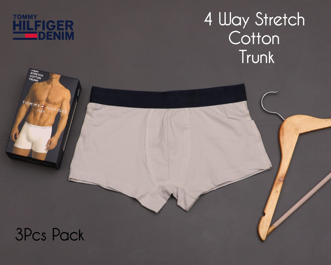 TOMMY HILFIGER TRUNKS-120PCS