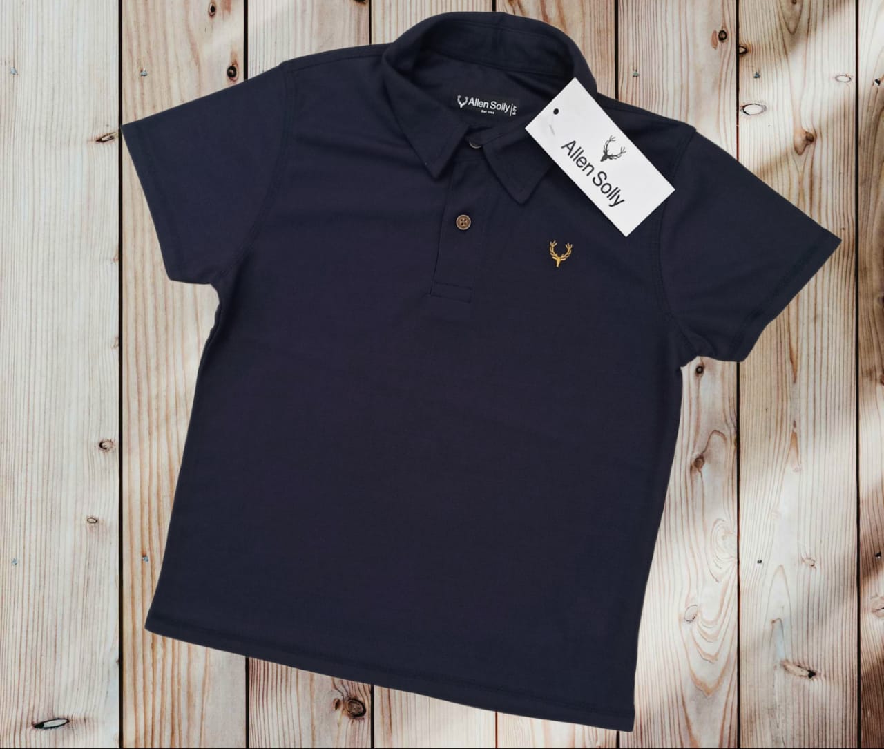 ALLEN SOLLY BOYS AND GIRLS POLO TSHIRT -110PCS