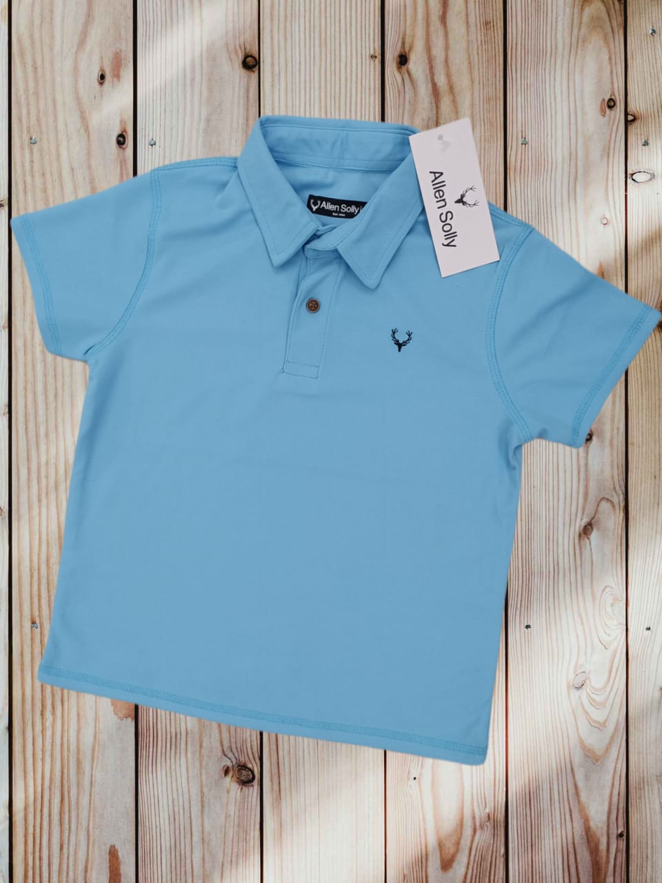 ALLEN SOLLY BOYS AND GIRLS POLO TSHIRT -110PCS