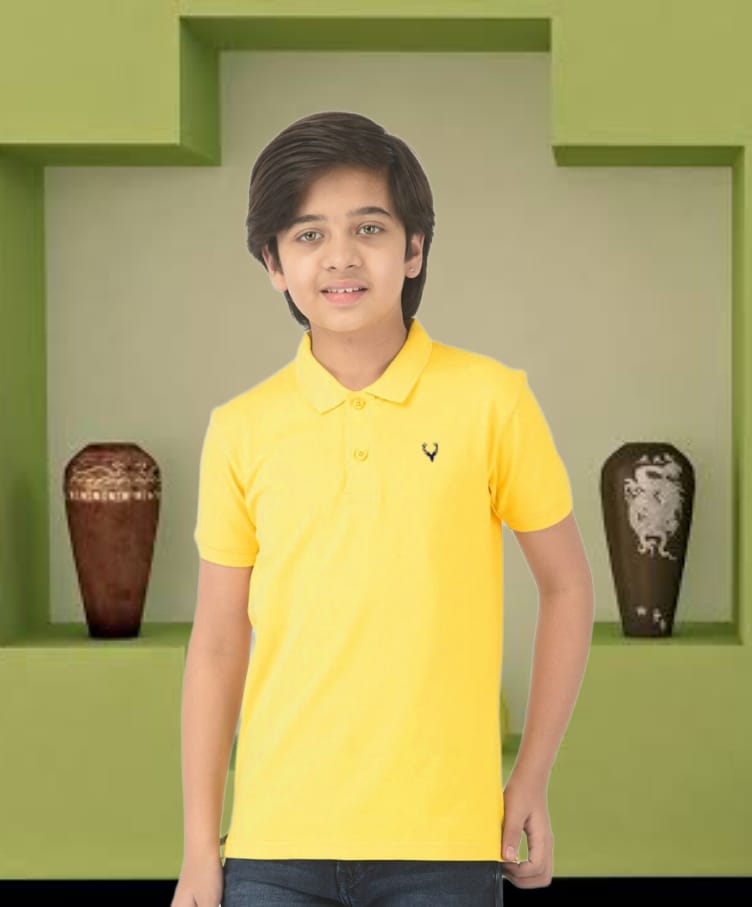ALLEN SOLLY BOYS AND GIRLS POLO TSHIRT -110PCS