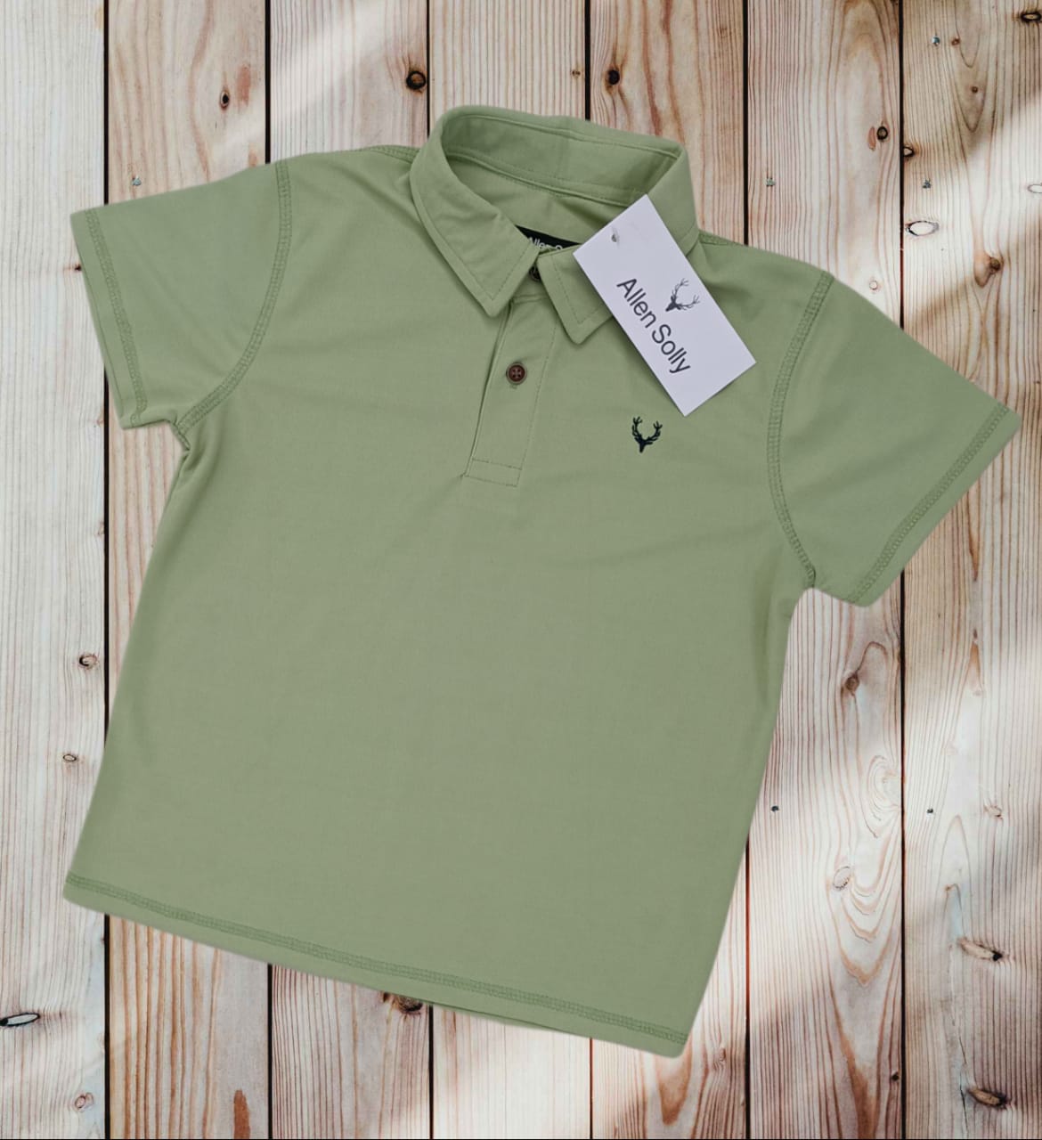 ALLEN SOLLY BOYS AND GIRLS POLO TSHIRT -110PCS