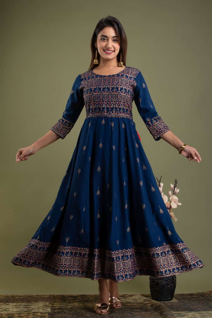 LONG ANARKALI ETHANIC KURTI -51PCS