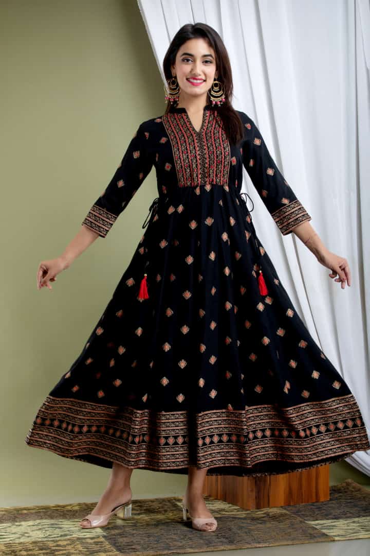LONG ANARKALI ETHANIC KURTI -51PCS