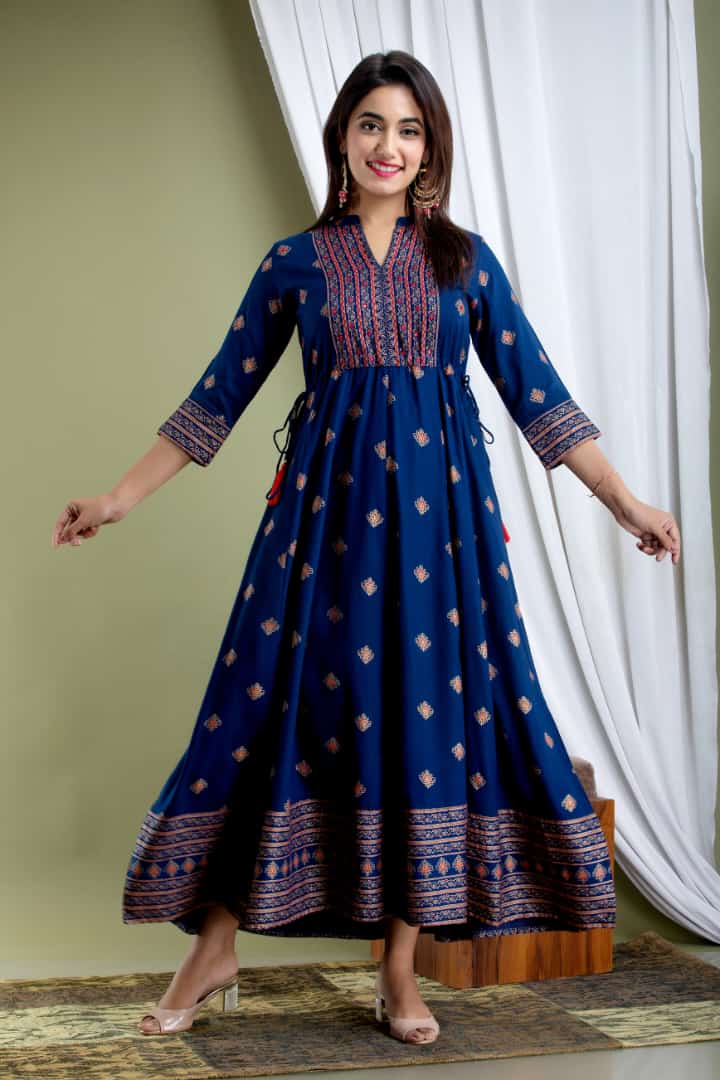 LONG ANARKALI ETHANIC KURTI -51PCS