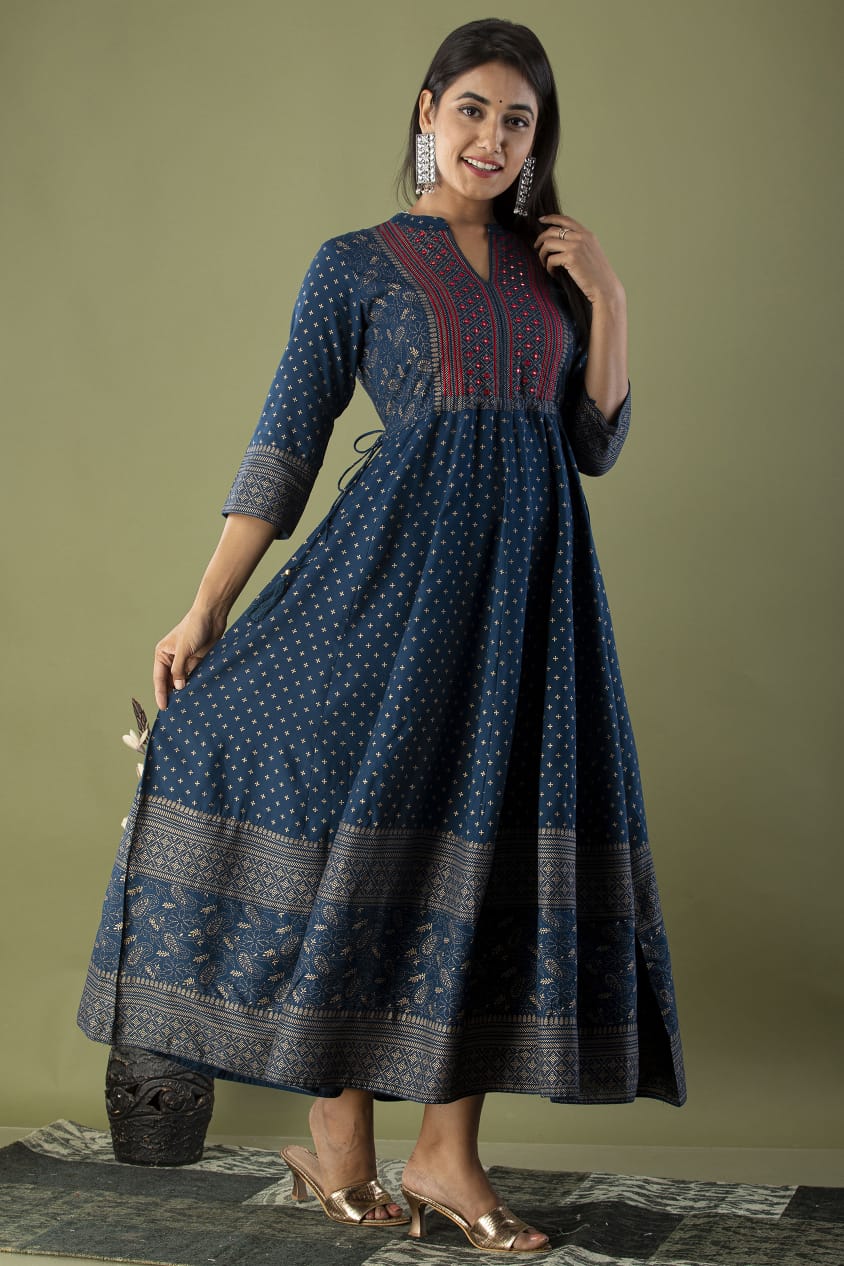 LONG ANARKALI ETHANIC KURTI -51PCS
