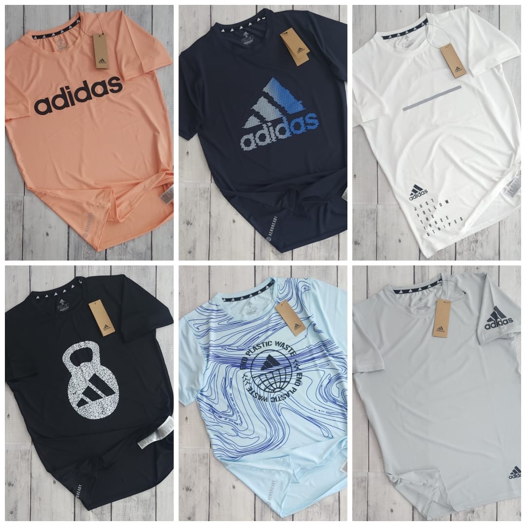 ADIDAS SPORTS WEAR DRI FIT TEES-