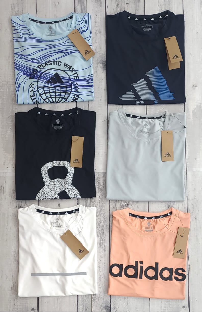 ADIDAS SPORTS WEAR DRI FIT TEES-