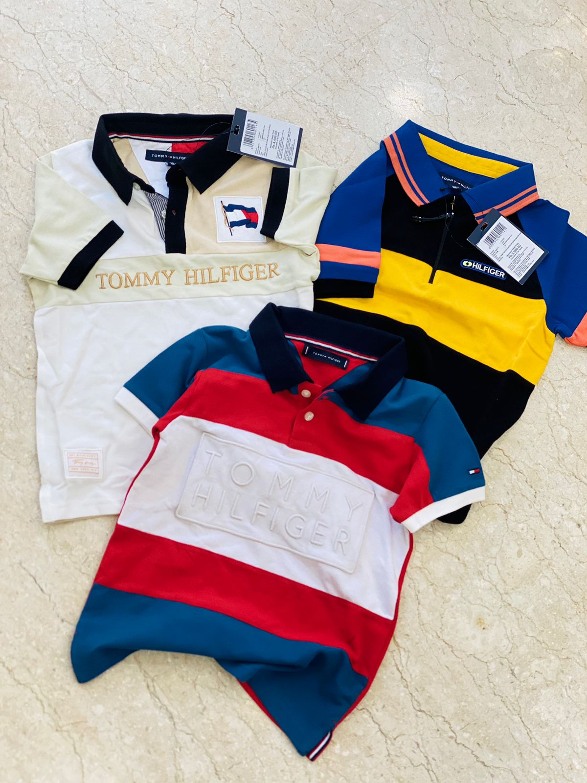 TOMMY HILFIGURE KIDS POLO-80PCS