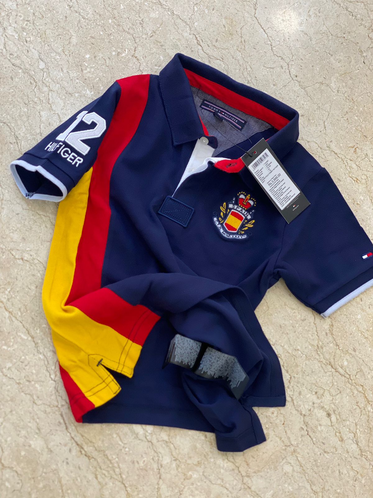 TOMMY HILFIGURE KIDS POLO-80PCS