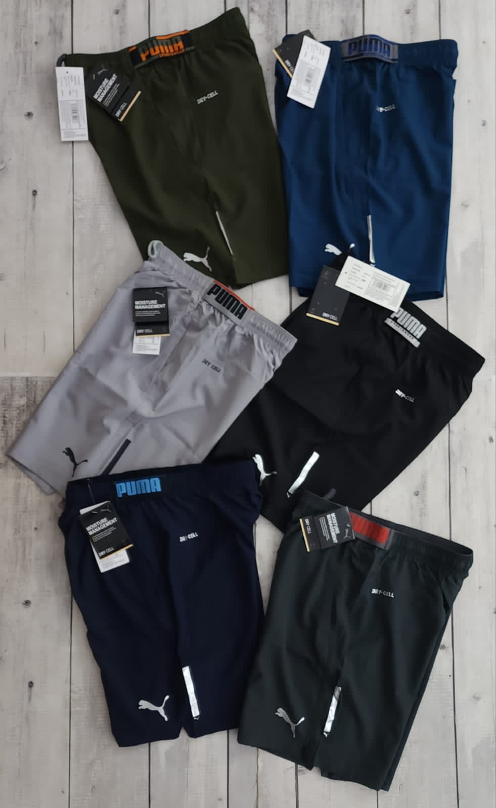 PUMA DRY FIT SHORTS -56PCS