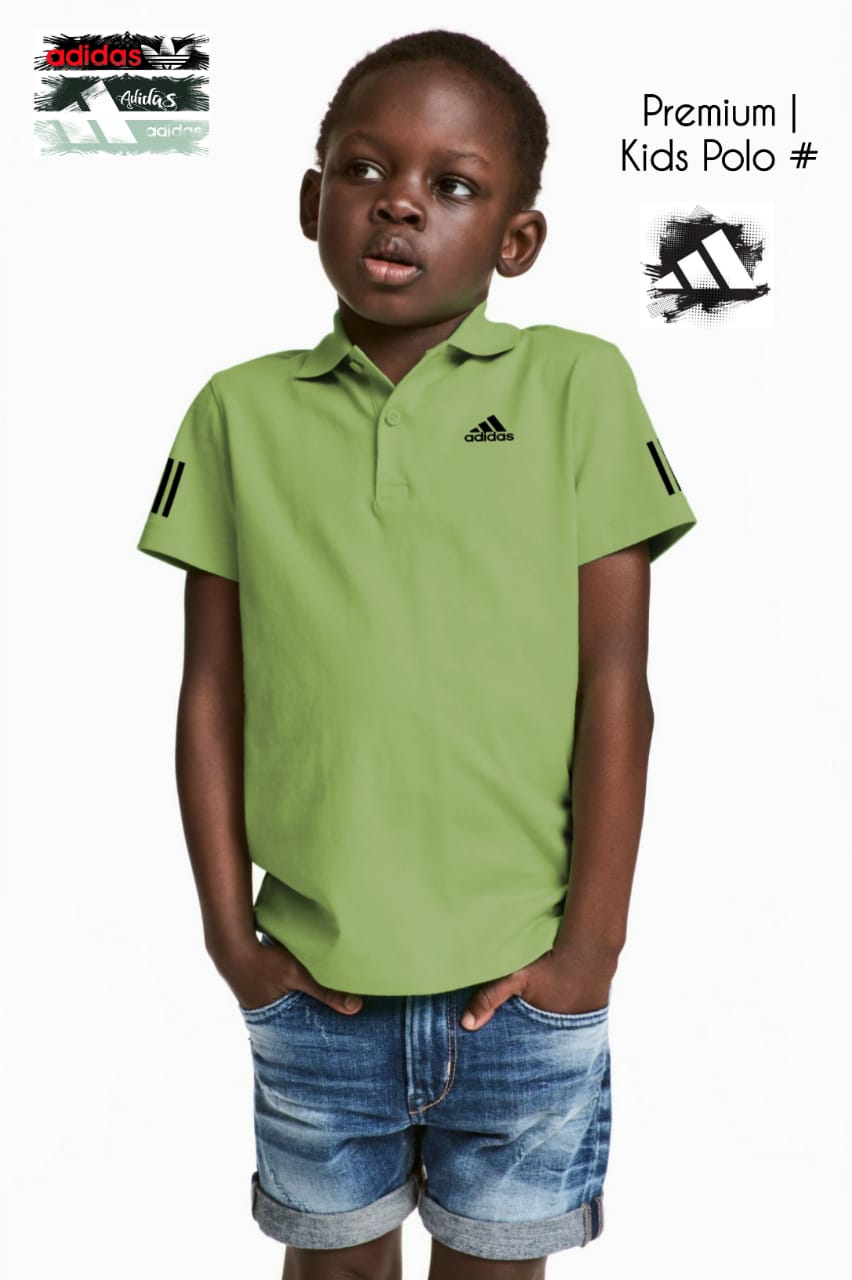 ADIDAS BOYS AND GIRLS CASUAL POLO-55 PCS