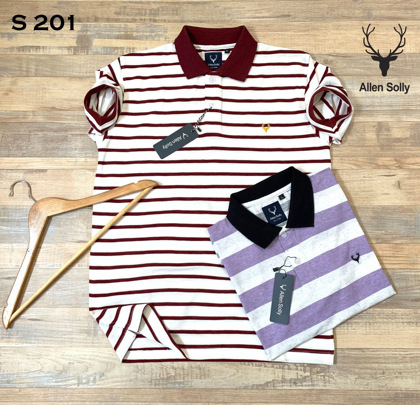 ALLEN SOLLYMEN'S POLO TSHIRT-42PCS