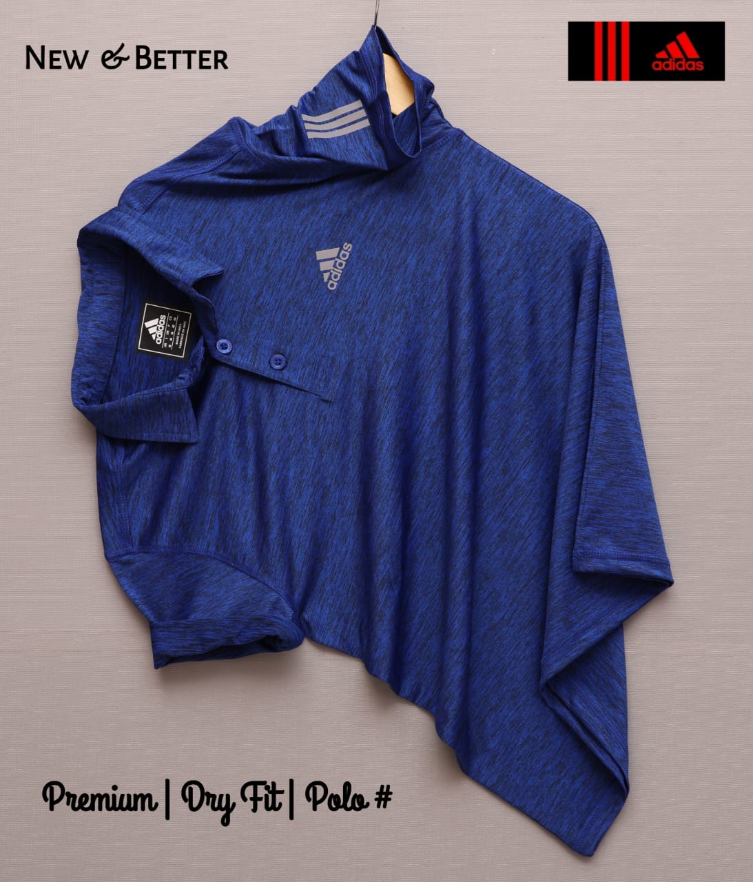 ADIDAS DRYFIT POLO-43PCS