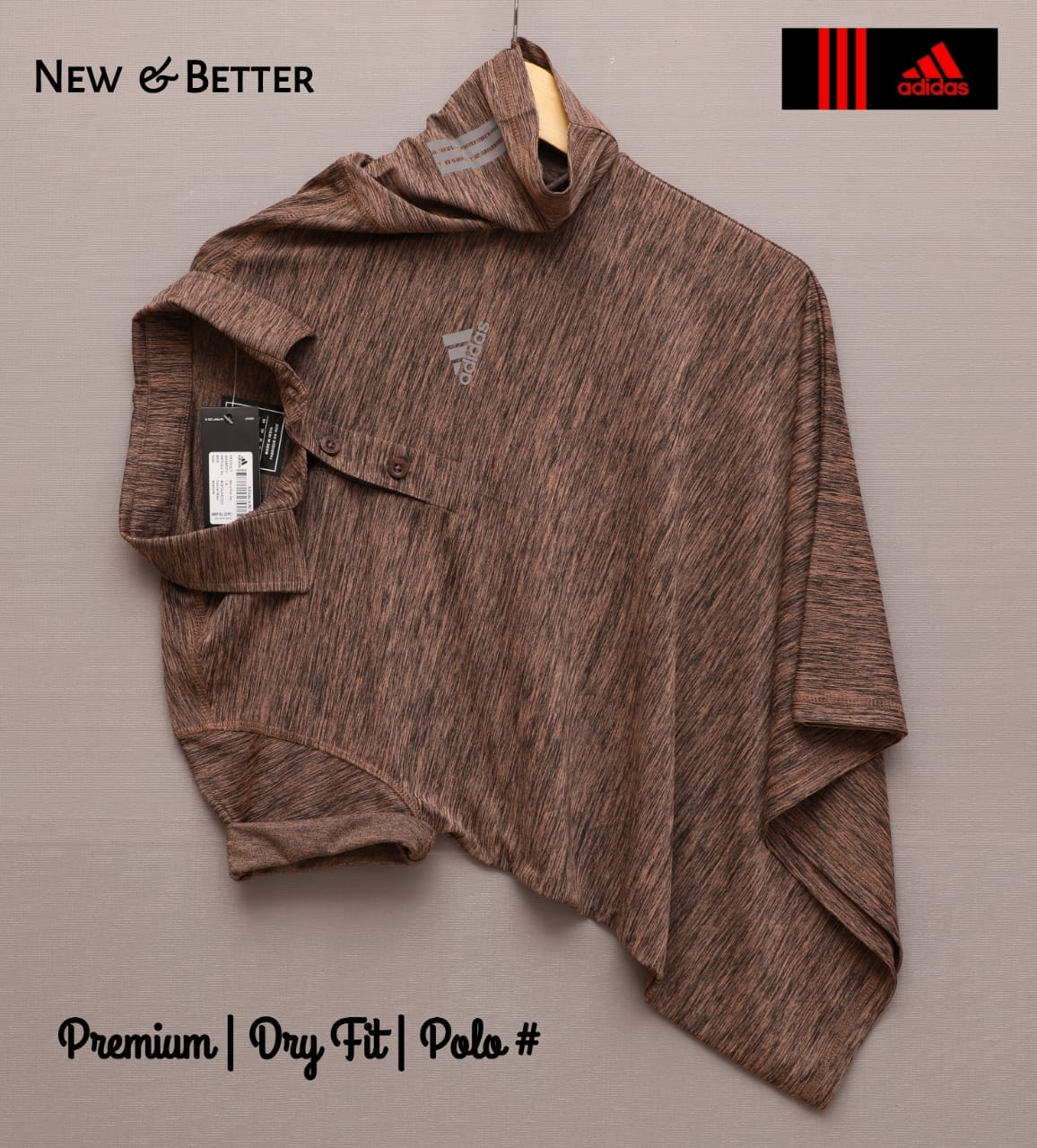 ADIDAS DRYFIT POLO-43PCS