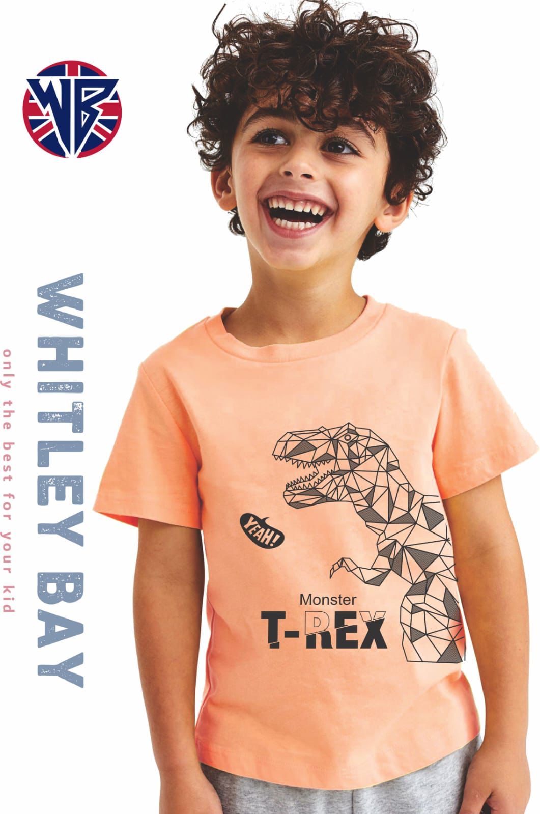KIDS HALF SLEEVE TSHIRT-112PCS
