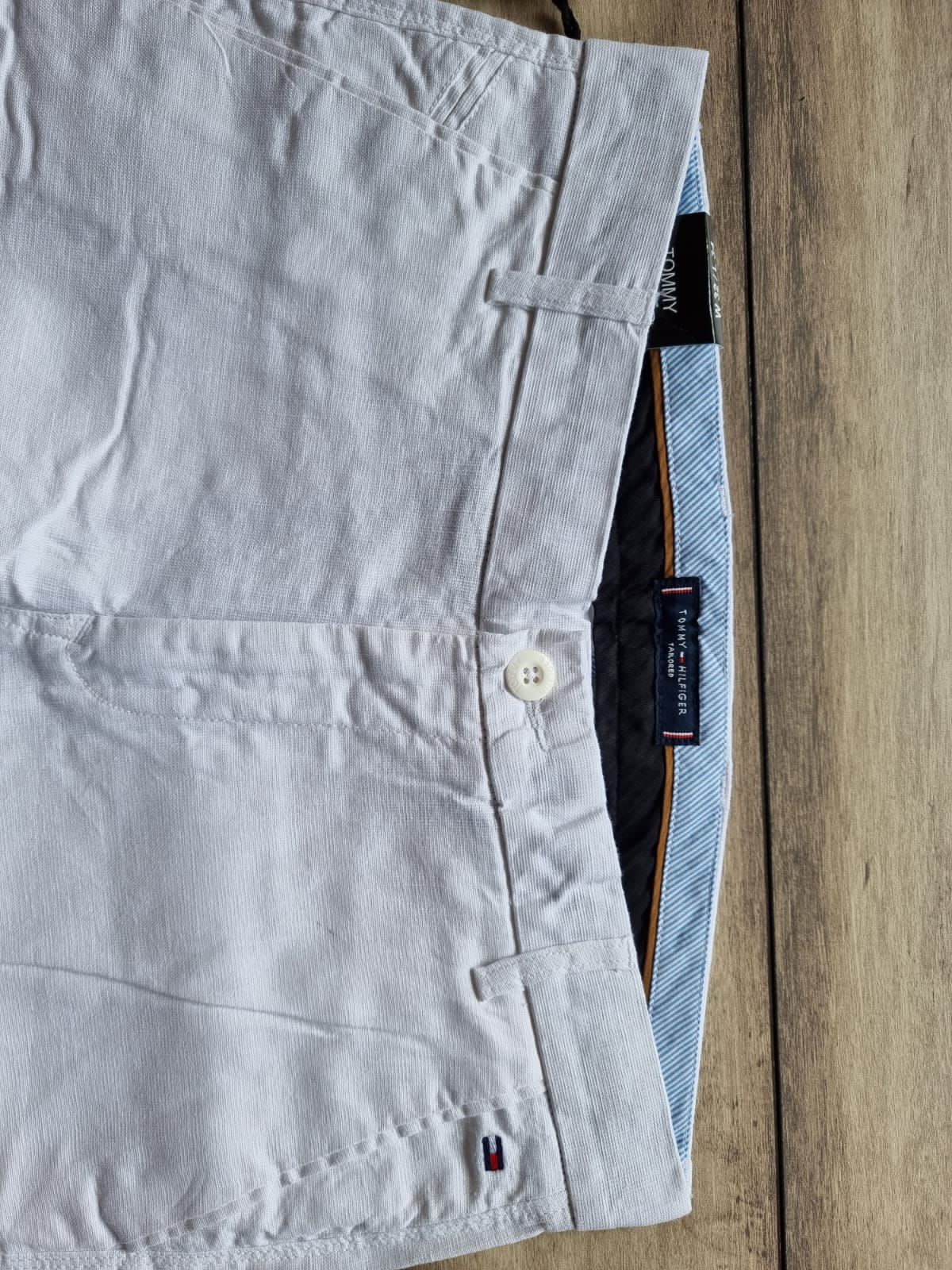 TOMMY HILFIGURE COTTON LINEN PANT-60 PCS