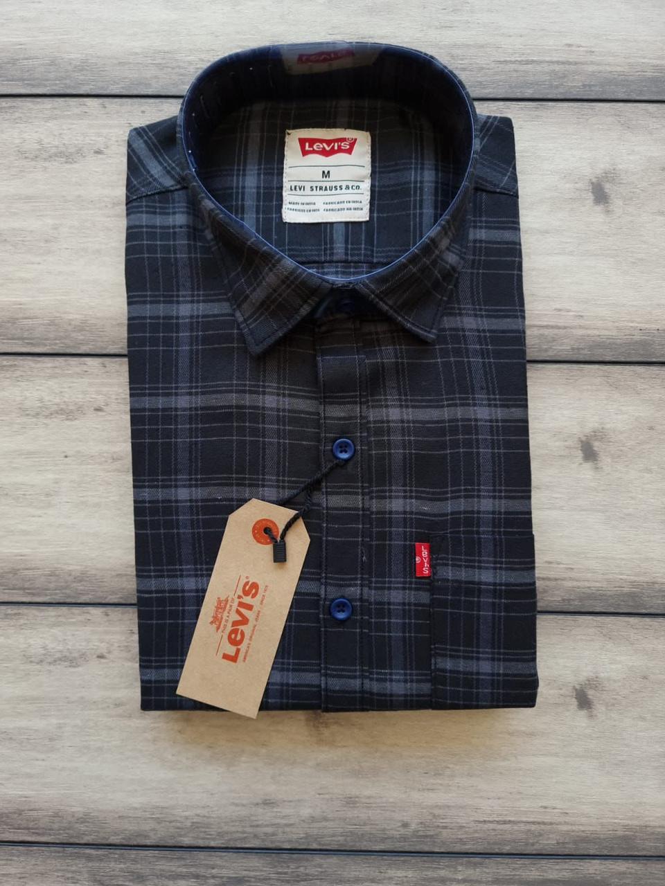 LEVIS TWILL COTTON WITH CHACKS SHIRT-67PCS
