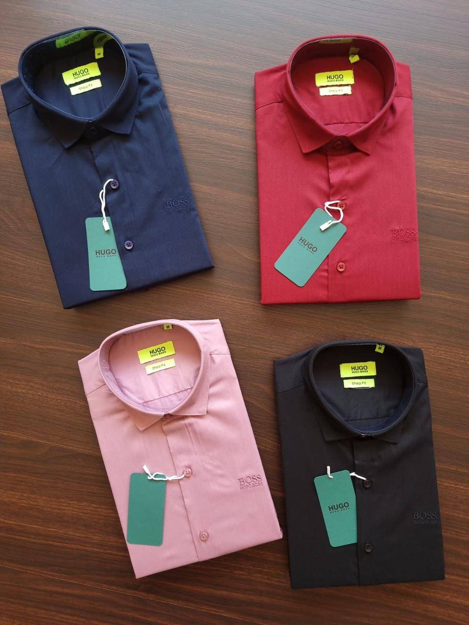 HUGOBOSS LEATHER FINISH SHIRT-54PCS
