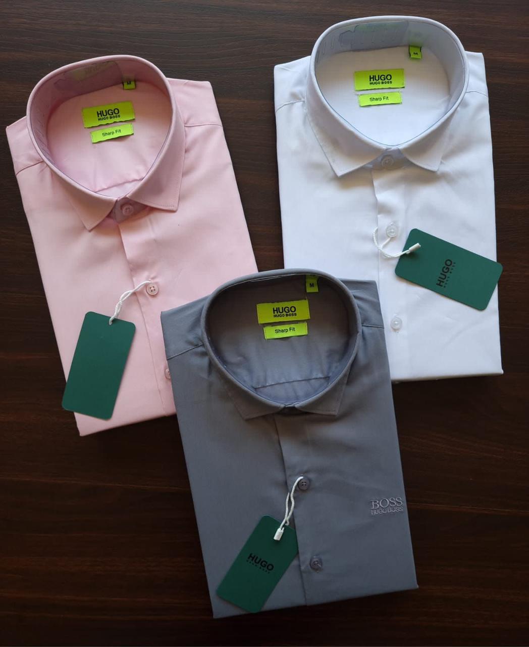 HUGOBOSS LEATHER FINISH SHIRT-54PCS
