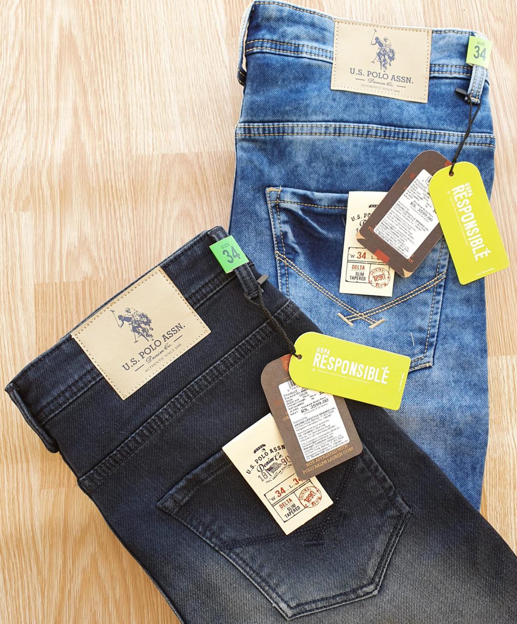 US POLO HEAVY LAYCRA JEANS -50 PCS SET
