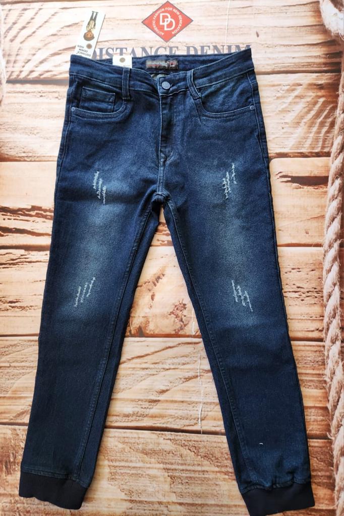 KIDS DENIM JOGER DENIM -60PCS