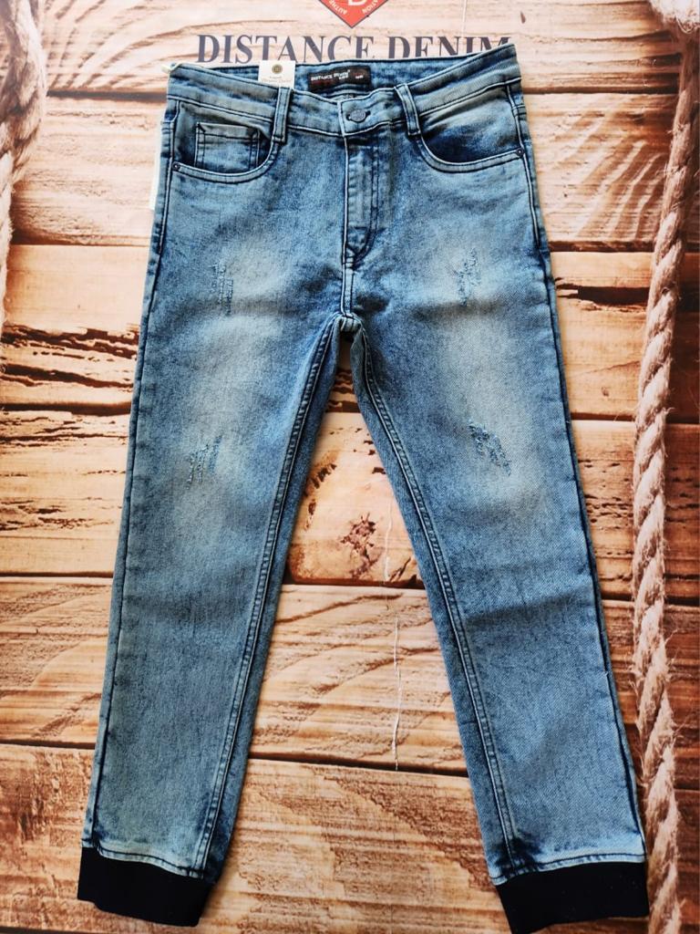 KIDS DENIM JOGER DENIM -60PCS