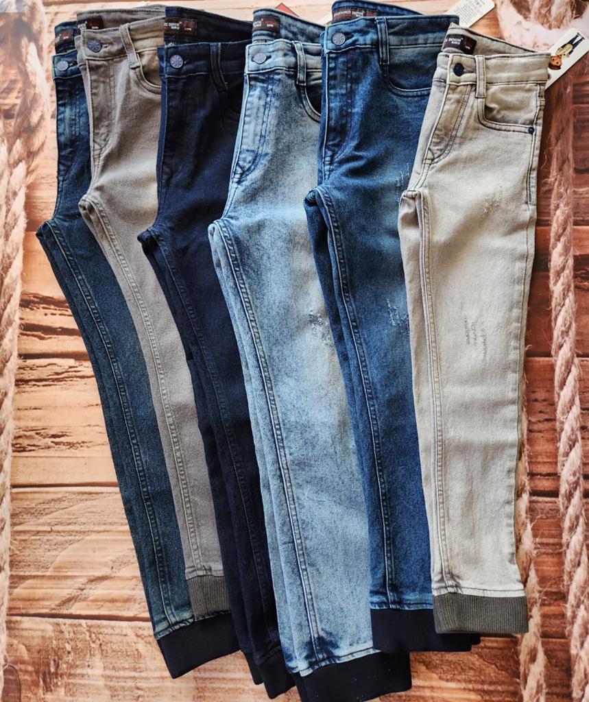 KIDS DENIM JOGER DENIM -60PCS