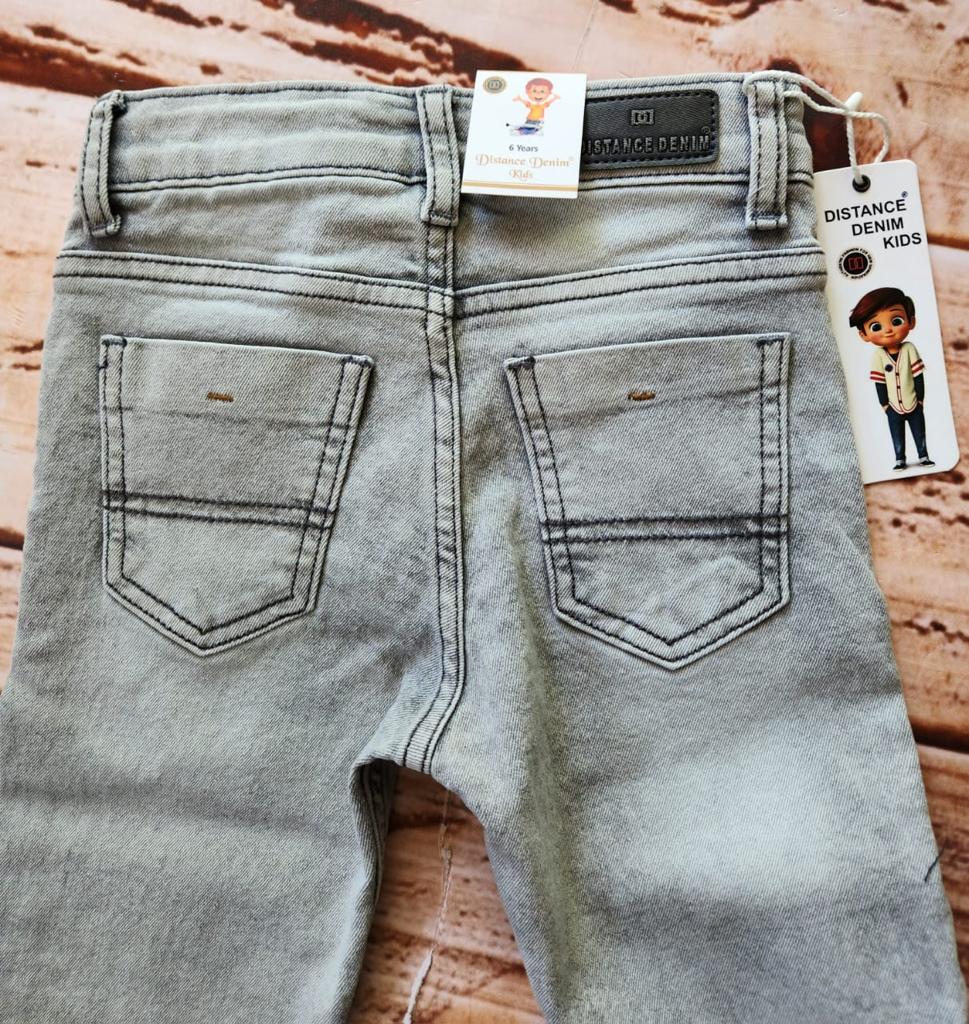 KIDS DENIM JOGER DENIM -60PCS