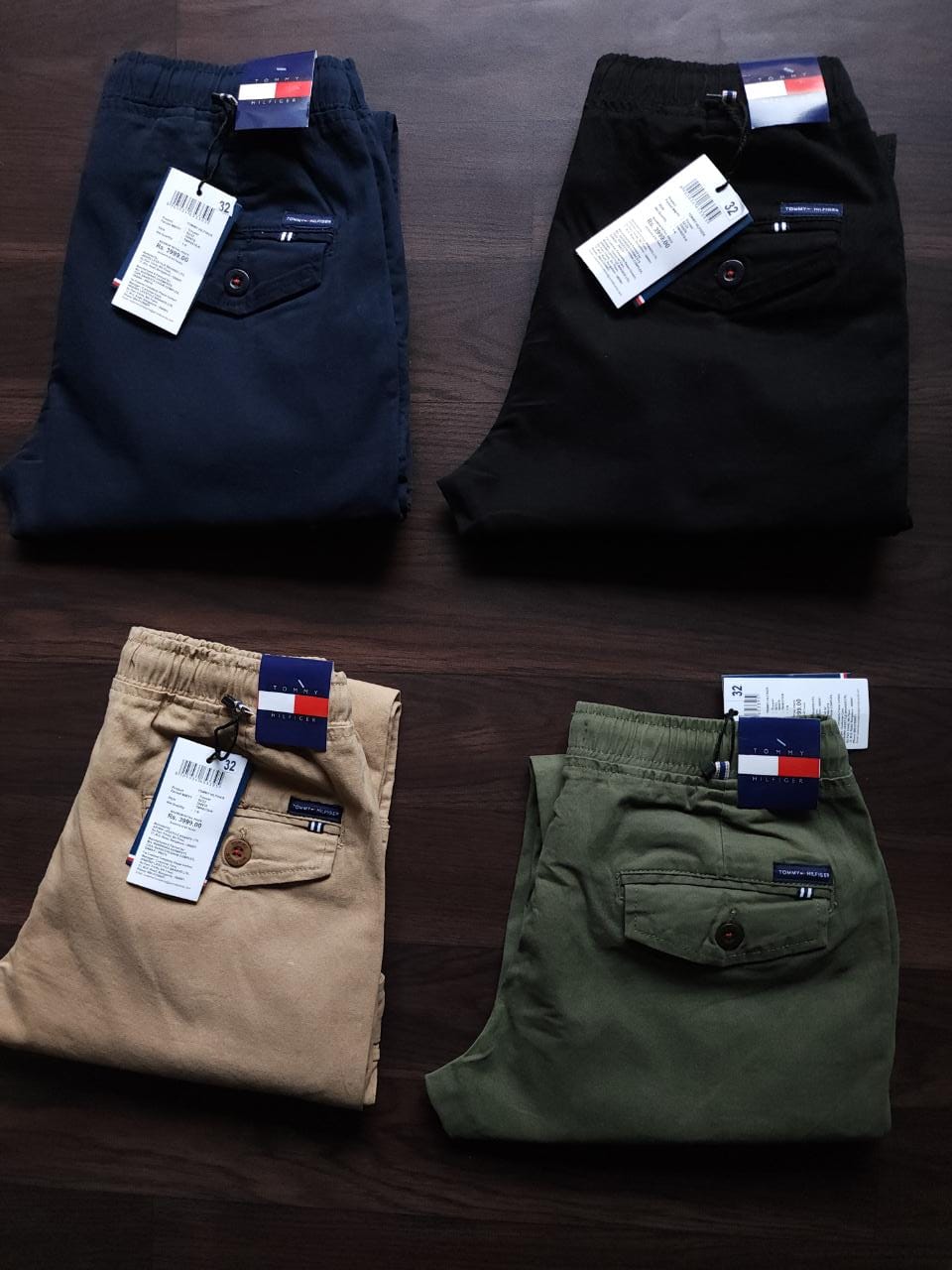 TOMMY HILFIGURE CARGO PANT -80PCS