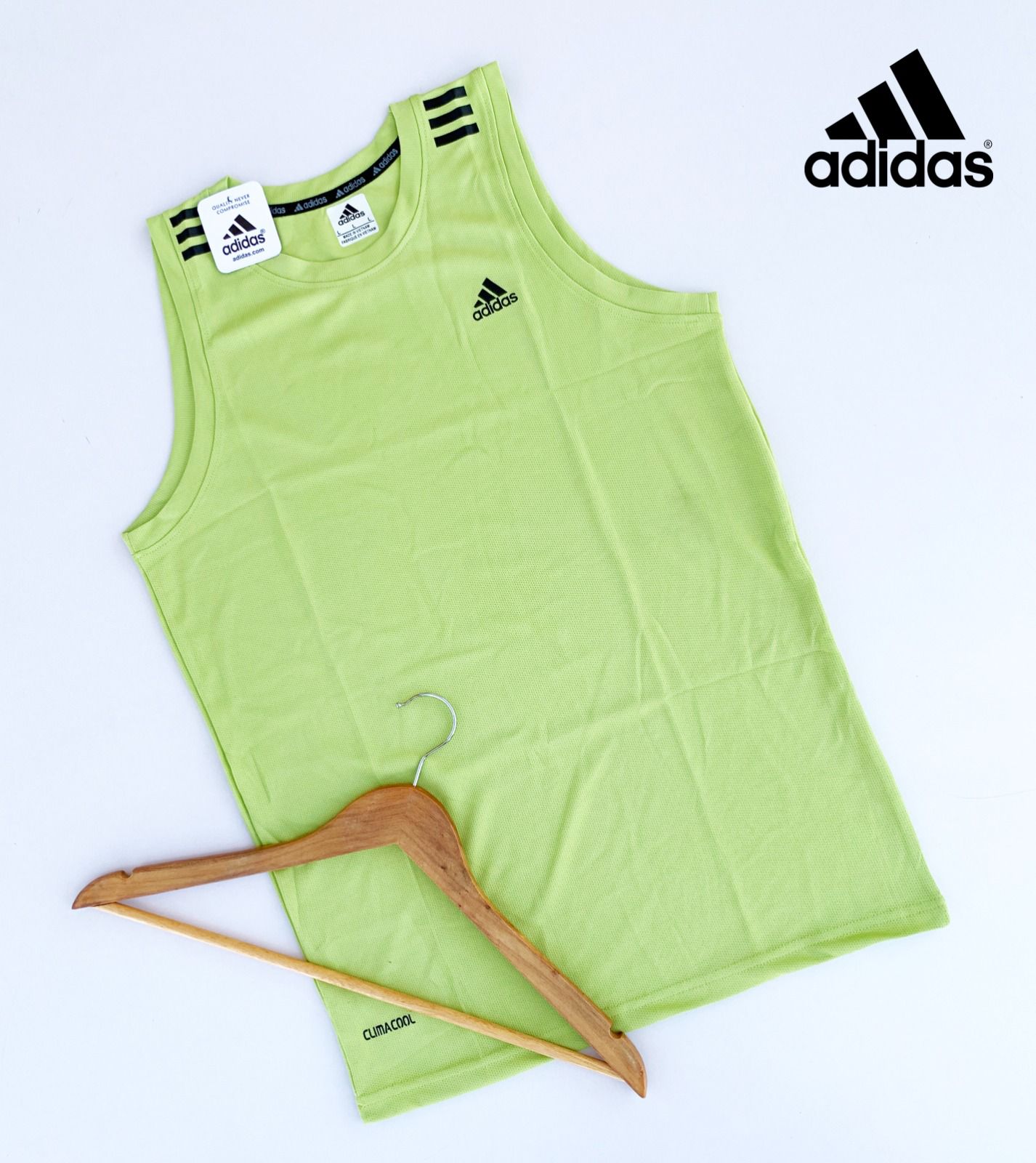 ADIDAS BRAND SLEEVE LESS T-SHIRT-88PCS