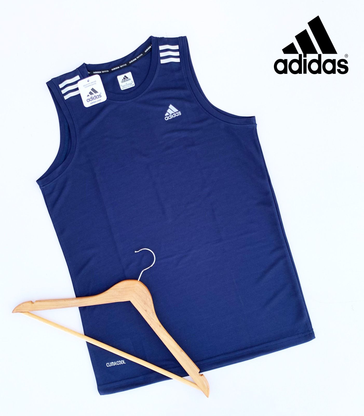 ADIDAS BRAND SLEEVE LESS T-SHIRT-88PCS