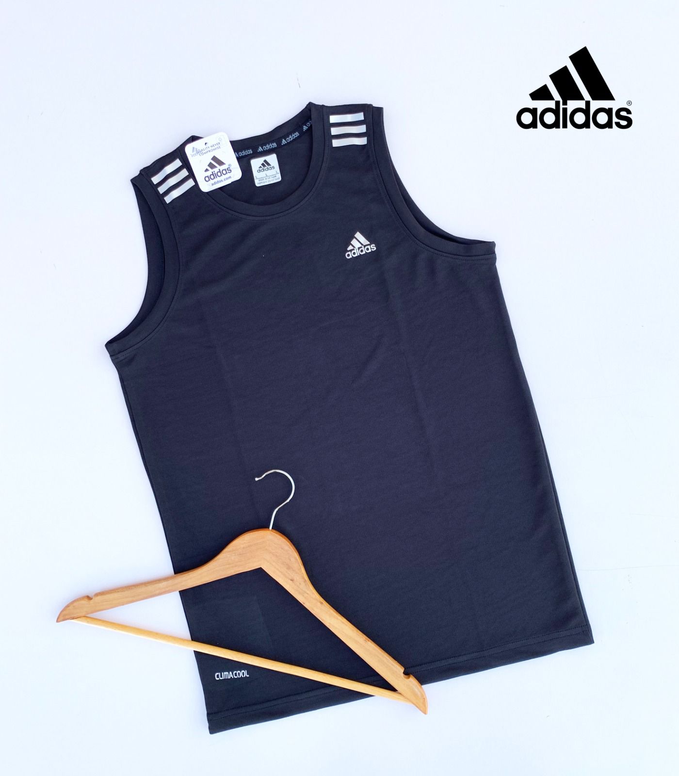 ADIDAS BRAND SLEEVE LESS T-SHIRT-88PCS