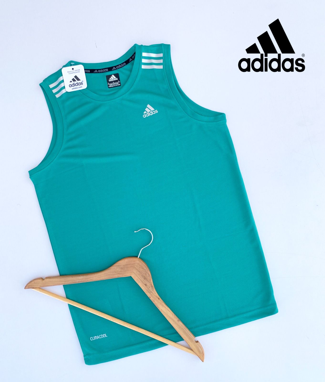 ADIDAS BRAND SLEEVE LESS T-SHIRT-88PCS